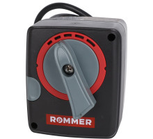 ROMMER RVM-0005-024001 Сервопривод 24V c регулировкой по сигналу 0-10V, 60s, 120s/90°