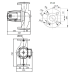 Циркуляционный насос Shinhoo Basic 40-12SF 380 В