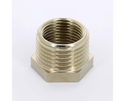 Футорка НВ никелированная UNI-FITT 3/8"x1/2"