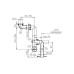 Сифон Hutterer & Lechner для компактного расположения под мойкой с вертикальным выпуском, DN 32