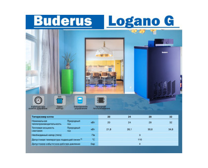 Buderus Logano G 124 WS 20 RU TOP