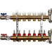 Распределительный коллектор Stout из латуни с расходомерами 7 вых. (SMB-0473-000007)