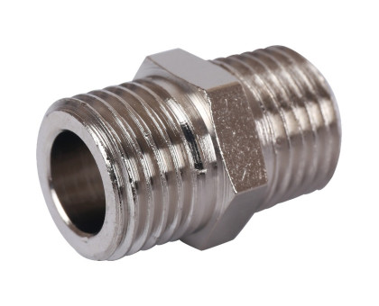 Ниппель Stout HH никелированный 1/4" (SFT-0004-001414)